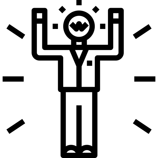 Icon of creative person